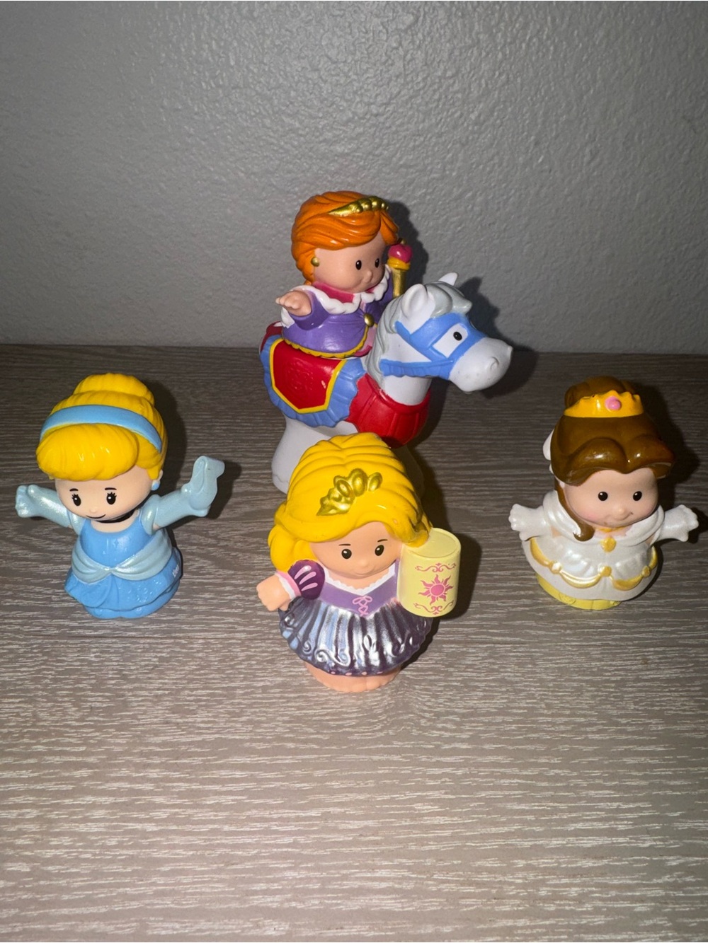 Fisher Price Little People Disney Princess, and horse Toy Figure